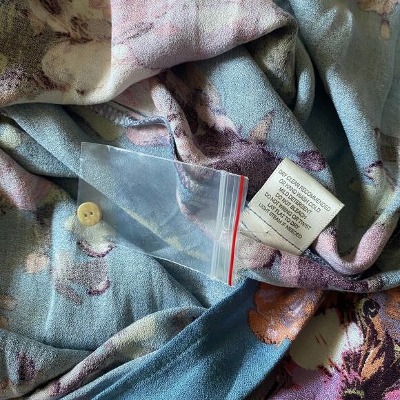 LOVESTITCH PRESSED FOR PETALS Floral Maxi Lace Fairy Dress SZ L - Picture 11 of 14